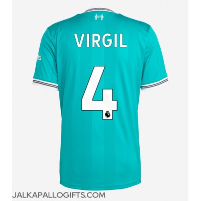 Liverpool Virgil van Dijk #4 Kolmaspaita 2025-26 Lyhythihainen Liverpool Virgil van Dijk #4 Kolmaspaita 2025-26 Lyhythihainen